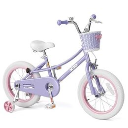 12/14/16/20 Inch Girls Bike for Ages 2-12 Toddler Bike, Purple, 16 Inch