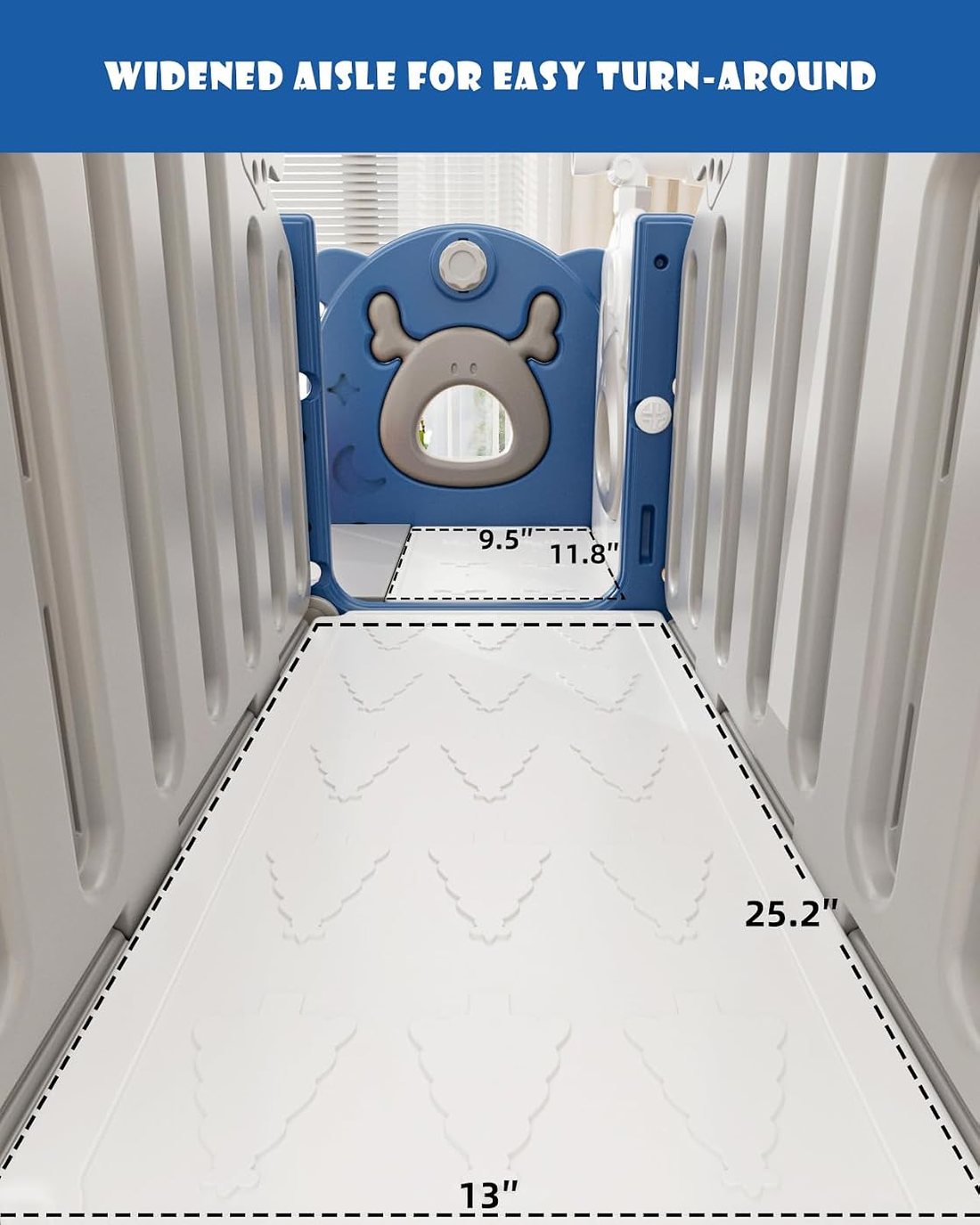 13-in-1 Toddler Slide and Swing Set, view 3