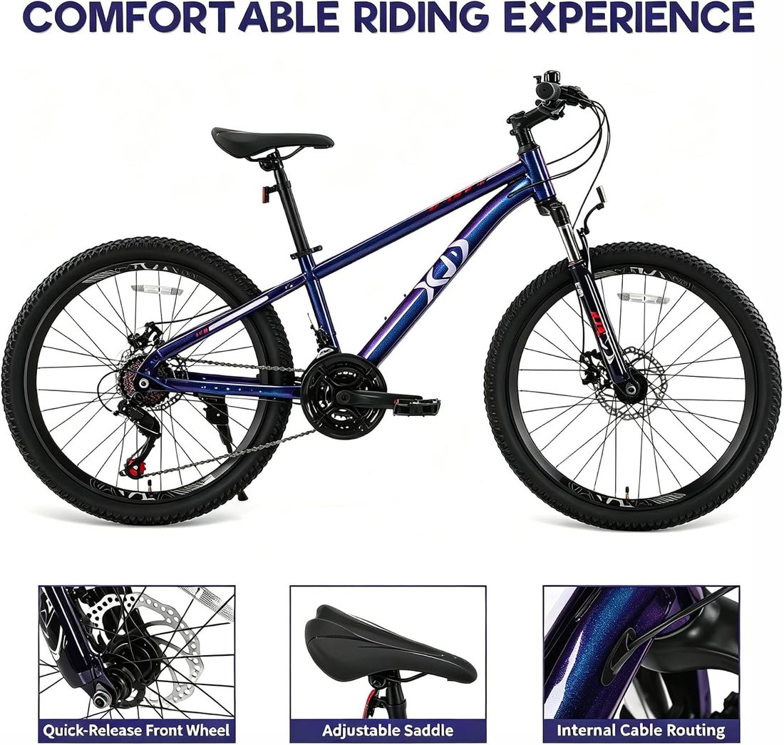 20 24 Inch Kid Mountain Bike — Ages 8+, view 3