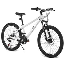 20 24 Inch Kid Mountain Bike — Ages 8+, White, 24 Inch