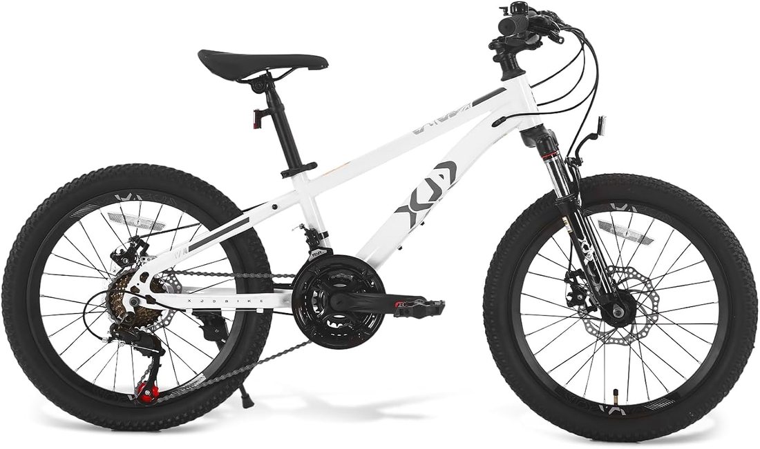 20 24 Inch Kid Mountain Bike — White, view 2