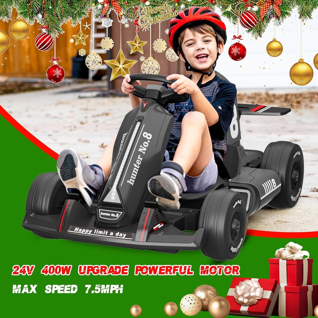24V 7Ah Electric Go Kart, view 2