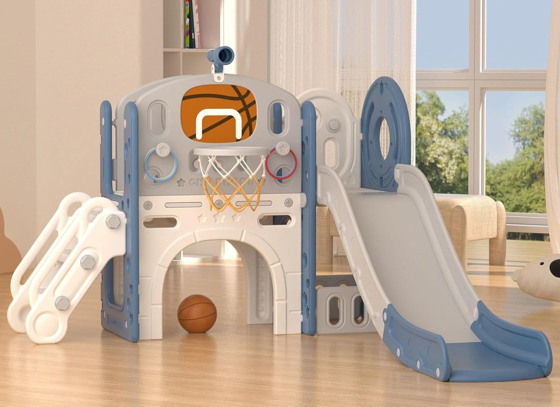 8 in 1 Toddler Slide Set — Ages 1-3