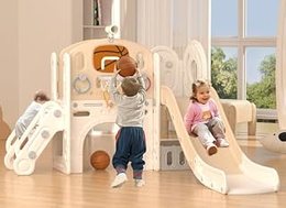 8 in 1 Toddler Slide Set — Ages 1-3, Option 1