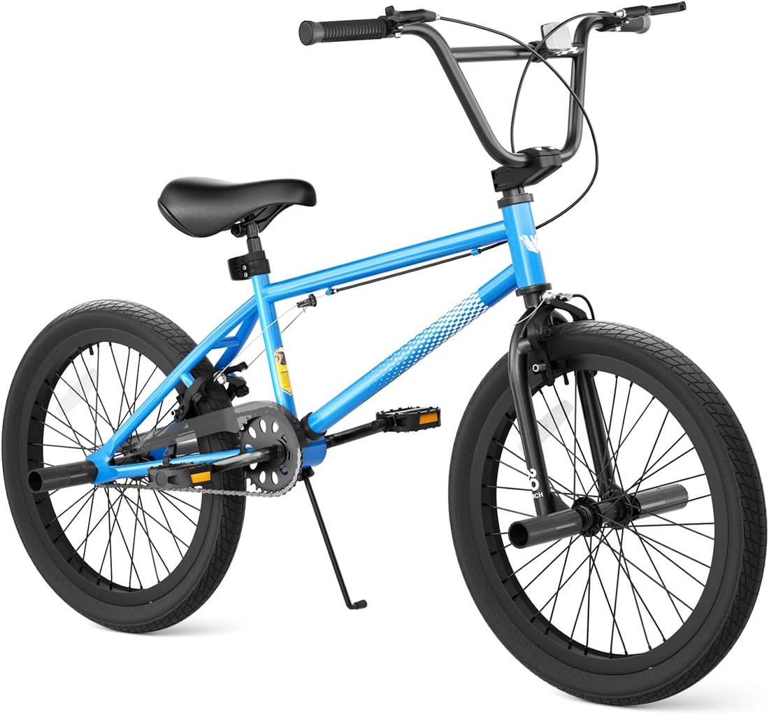 Freestyle BMX Bike — Blue 20 inch Ages 8-12