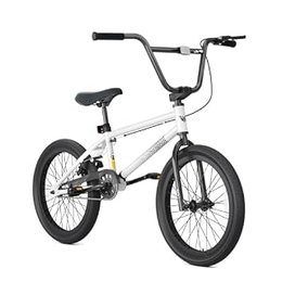 Freestyle BMX Bike — Blue 20 inch Ages 8-12, White, 20 inch