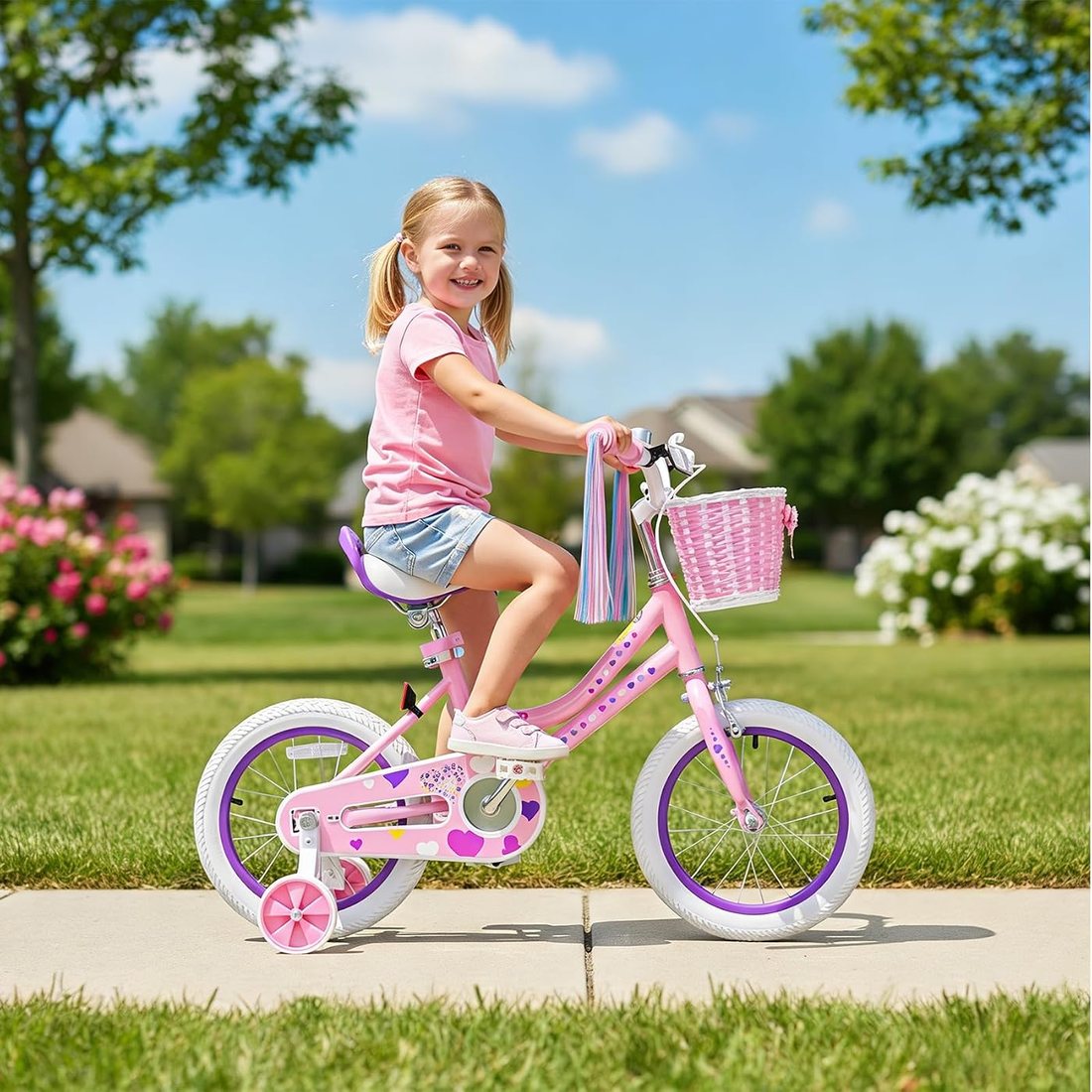 Girls Bike for Toddlers 3-9, view 3