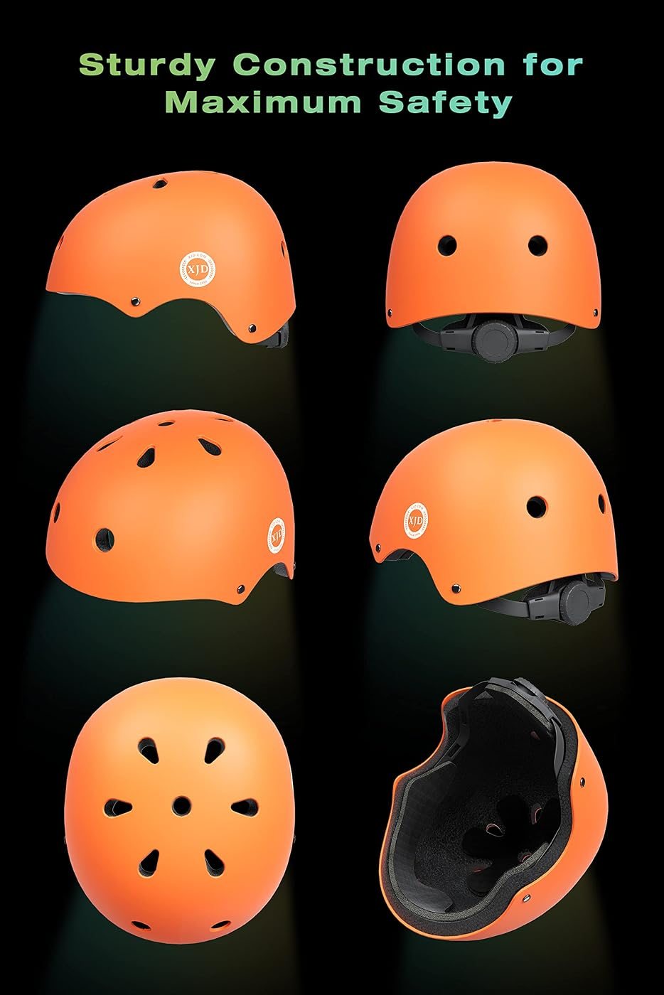 Kids Bike Helmet Set for 3-5-8-14 Years, view 2