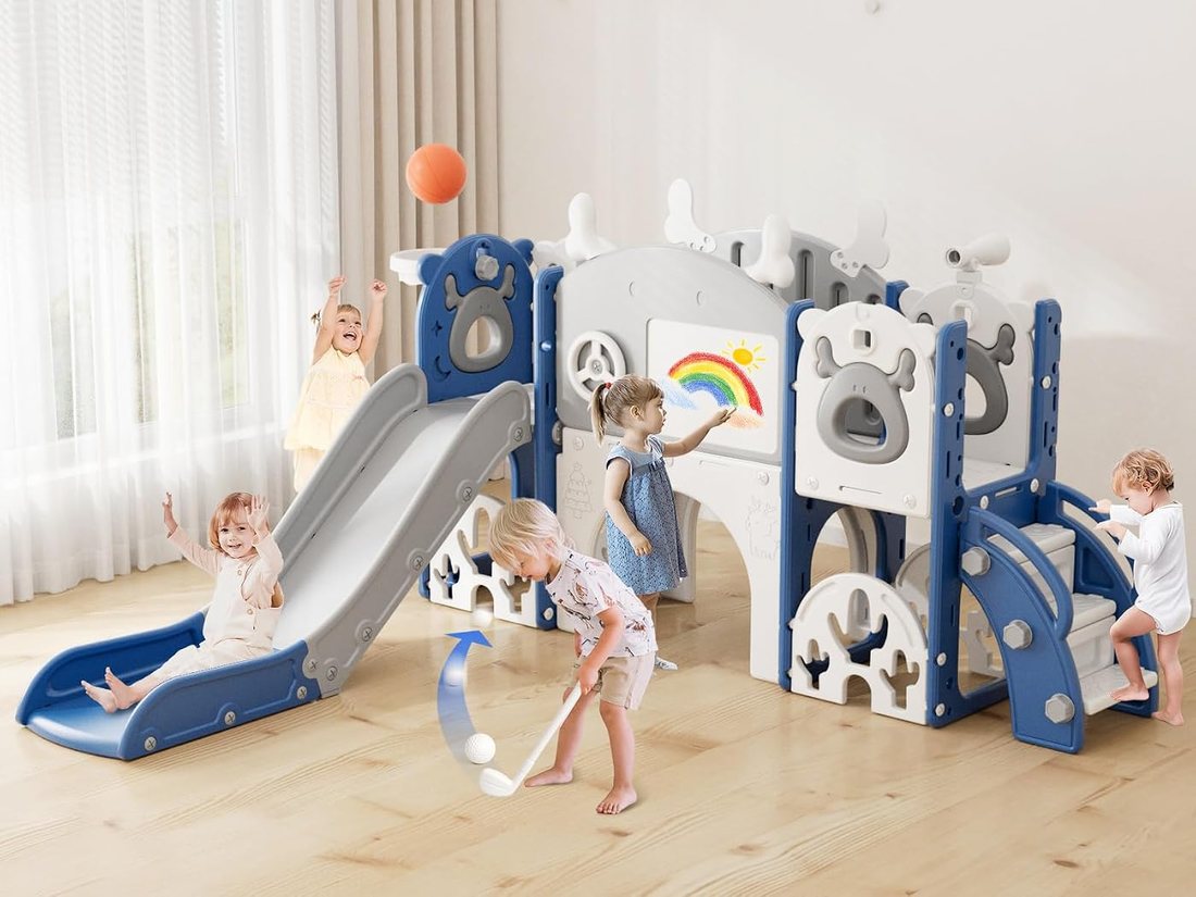 Toddler Slide, 13 in 1 Kids Slide for Toddlers