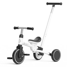Toddler Tricycle for 1-3 Year Olds, White